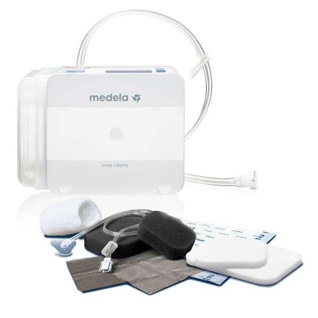 medela invia libery wound vac with dressing kits 